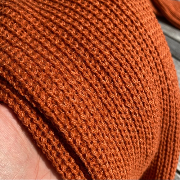 🍁 RUST KNIT SWEATER DRESS! - Picture 9 of 16